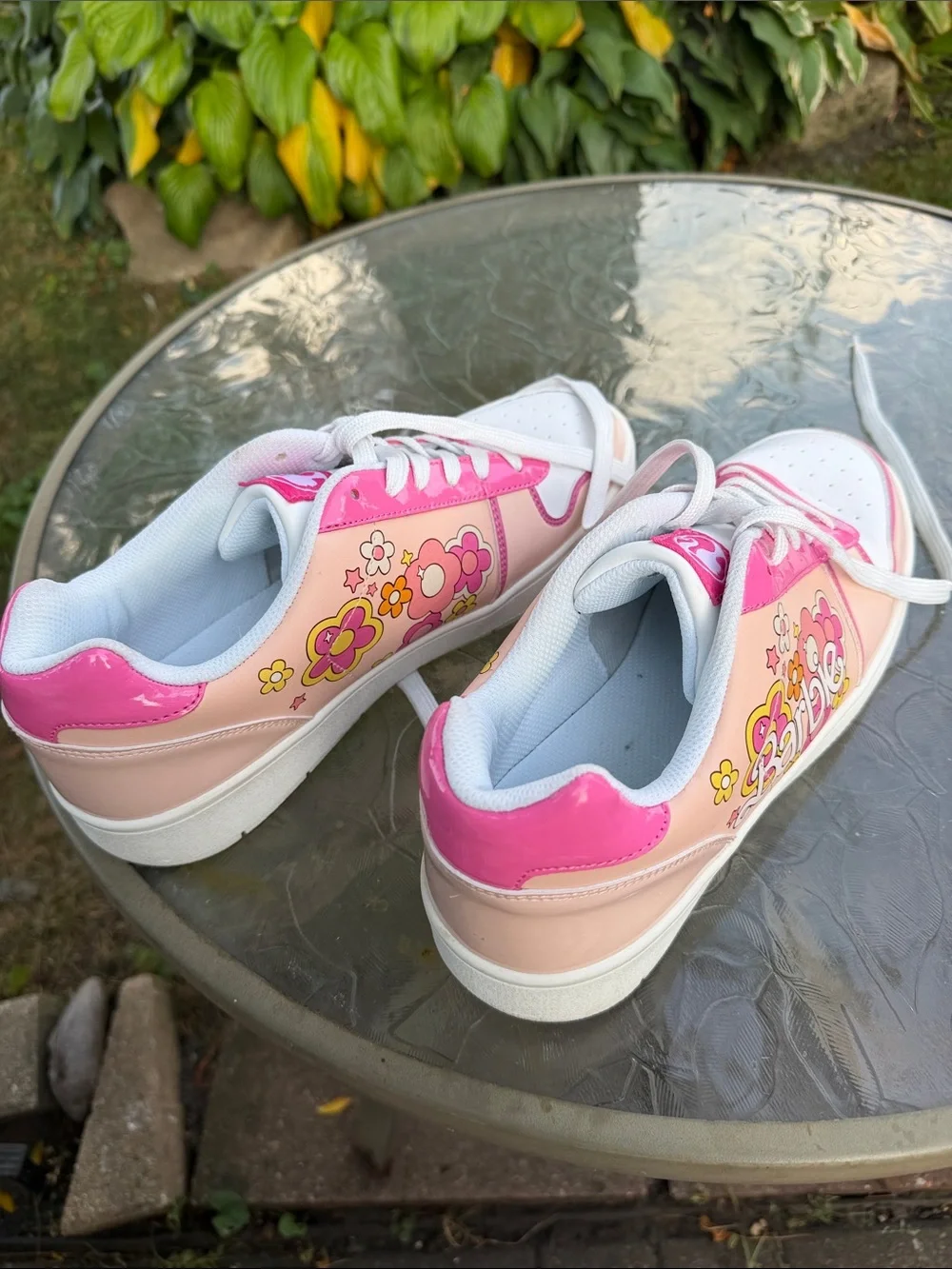 #Barbie gym shoes
